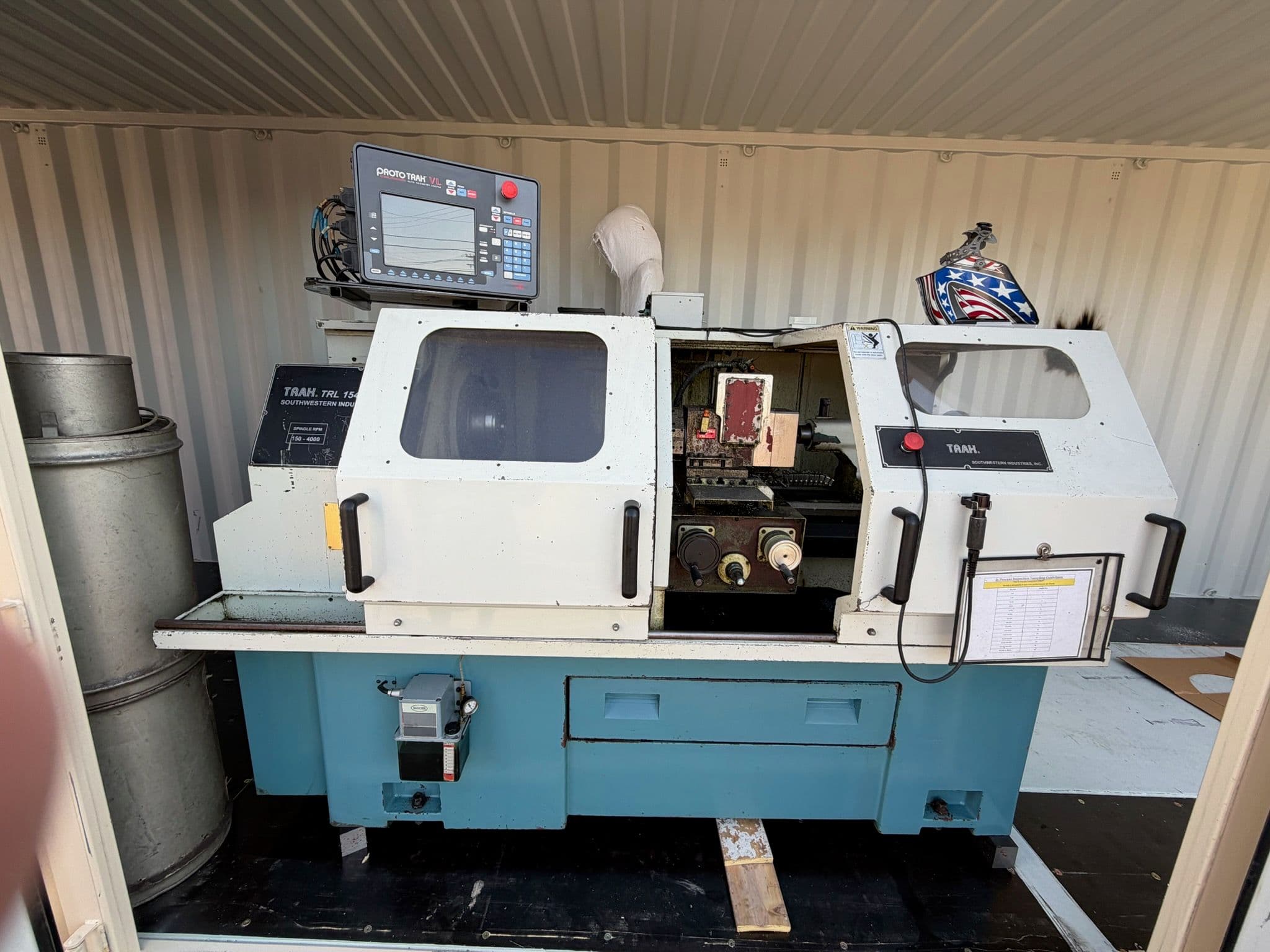 Southwestern Industries ProtoTrak 1540 CNC Lathe